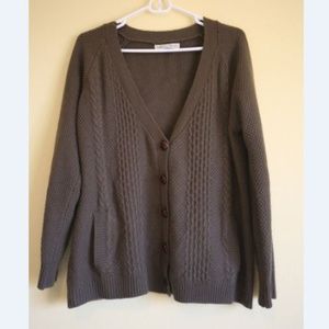 Dark Green knitted sweater